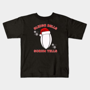 Christmas Rugby Funny Kids T-Shirt